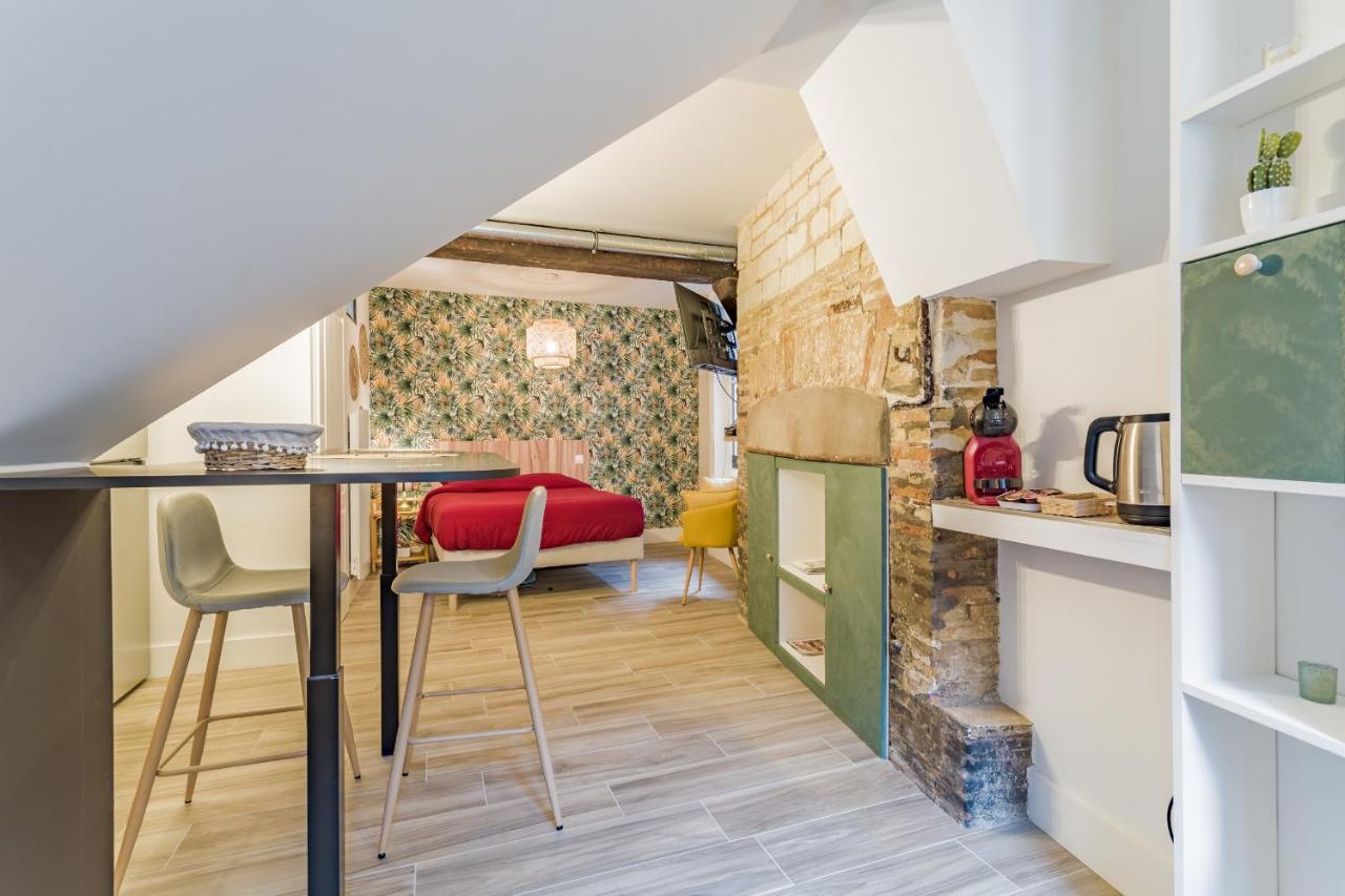 Le Driant - Studio Cosy - Hypercentre Apartment Troyes Exterior foto